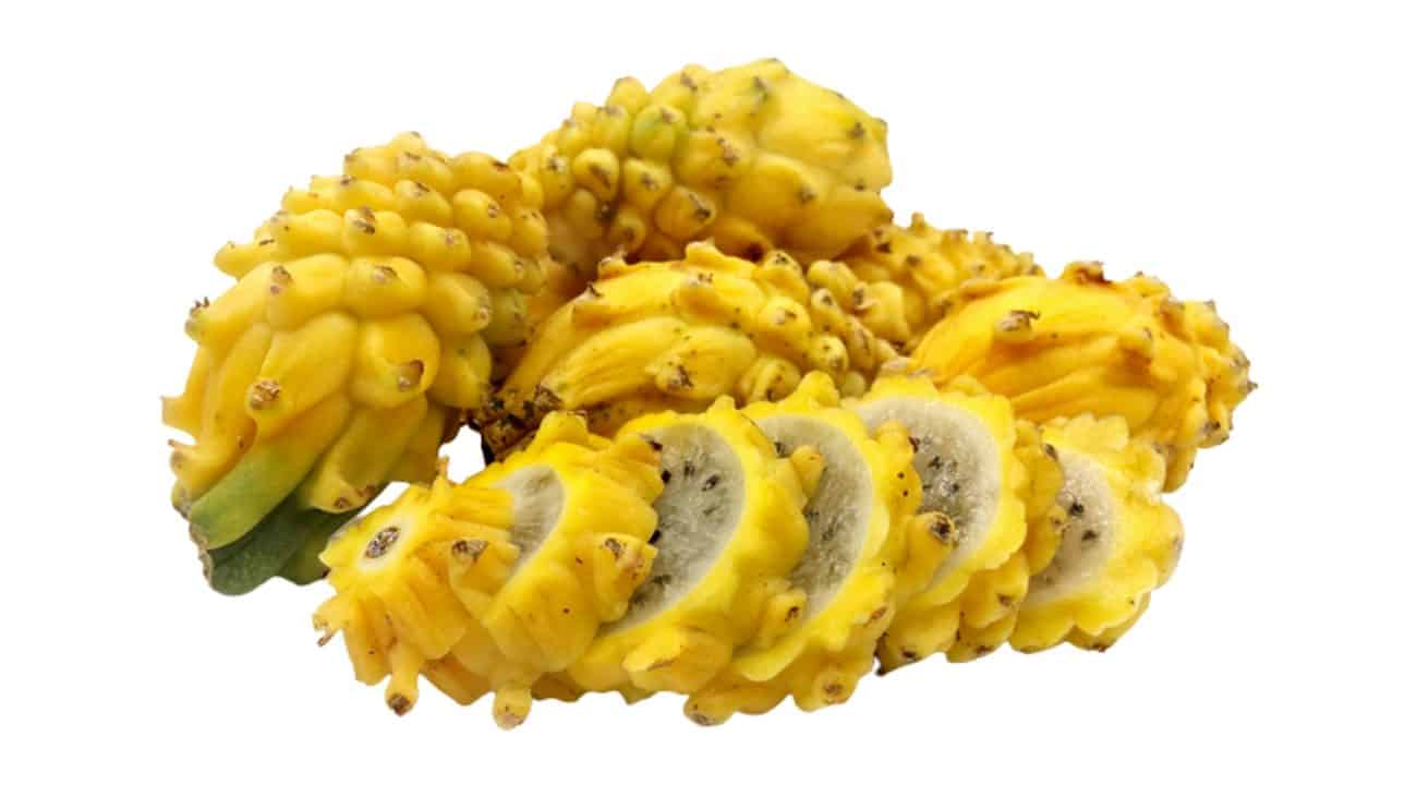 How to Cut Yellow Dragon Fruit?